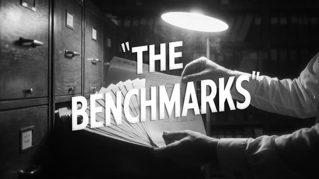 The Benchmarks — Anonymised ranges showing roughly where your rates sit against others in the same market.