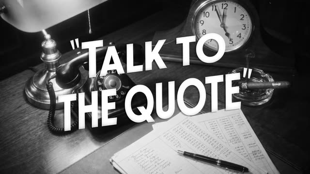 Talk to the Quote — Type or dictate a change and review every adjustment before it is applied.